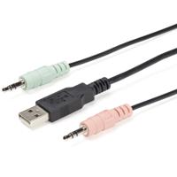 sv211dpua4k StarTech.com 2 Port USB DisplayPort KVM Switch, 3.5 mm Stereo 3840 x 2160 Maximum Resolution