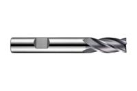 s94490 Dormer End Mill, 9mm Cutter, Solid Carbide, 10 mm Shank, 21mm Cut Length