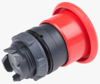 zb5ac4 Schneider Electric Harmony XB5 Series Red Spring Return Push Button Head, 22mm Cutout, IP66, IP69K