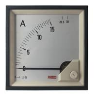 186-2465 RS PRO Analogue Panel Ammeter 30 (Input)A AC, 92mm x 92mm, 1 % Moving Iron