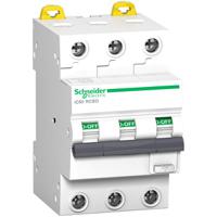 a9d17325 Schneider Electric RCBO, 25A Current Rating, 3P Poles, 30mA Trip Sensitivity, Type C, Acti9 Range