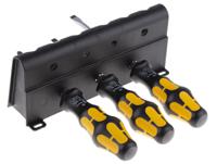 05018287001 Wera Pozidriv; Slotted Screwdriver Set, 6-Piece