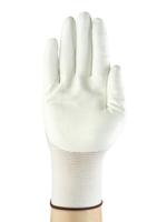 11812100 Ansell 11-812 White Nylon, Spandex Nylon, Spandex Work Gloves, Size 10, Nitrile Foam Coating