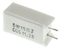 sqmw515rj TE Connectivity 15Ω Wire Wound Resistor 5W ±5% SQMW515RJ