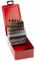 216-690 RS PRO 25-Piece Twist Drill Bit Set for Metal, 13mm Max, 1mm Min, HSS-E Cobalt Bits