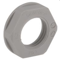 53019001 Lapp Grey Polyamide Cable Gland Locknut, PG7 Thread