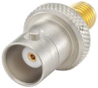 32k151-k00l5 Rosenberger Straight 50Ω RF Adapter SMA Socket to BNC Socket 10GHz