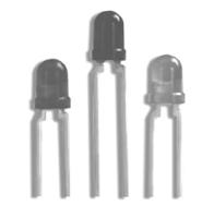 hlmp-1401 Broadcom2 V Yellow LED 3mm Through Hole, HLMP HLMP-1401
