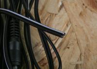 656-3822 RS PRO Straight 2.5mm DC Power Plug to Unterminated Power Cord, 1.8m