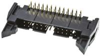 t816126a1r101ceu Amphenol Communications Solutions T816 Series Right Angle Through Hole PCB Header, 26 Contact(s), 2.54 mm Pitch, 2 Row,