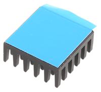 750-0885 RS PRO Heatsink, Universal Rectangular Alu, 24.5K/W, 21 x 21 x 9mm, Adhesive Foil