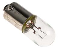 105-095 RS PRO BA9s Indicator Light, Clear, 24 V, 50 mA, 5000h