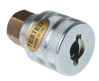 8952dl-12 Parker Aluminium Female Pneumatic Quick Connect Coupling, G 1/4 Female Threaded