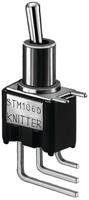 stm-106-d-vm KNITTER-SWITCH Toggle Switch, PCB Mount, On-On, SPDT, Through Hole Terminal