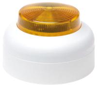 vxb-sb-rbal Cranford Controls VXB Series Amber Flashing Beacon, 20 → 35 V dc, Surface Mount, LED Bulb