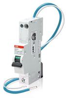 2csr275151r1064-dse201-m-c6-a30-n-blue ABB RCBO, 6A Current Rating, 1P+N Poles, 30mA Trip Sensitivity, Type C, System Pro M Compact Range