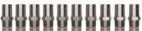 176-2025 RS PRO Hose Connector Hose Tail Adaptor, BSPT 3/8in 16mm ID, 5 MPa, 50 bar