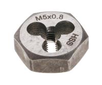 424-235 RS PRO 0.8mm Pitch M5 HSS piece Die Nut