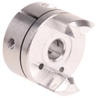 mjc19-5-a Ruland Jaw Coupling, 19mm Outside Diameter, 5mm Bore, 27.2mm Length Coupler