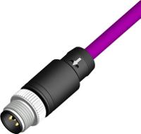 283-4933 RS PRO Male 5 way M12 Male to Actuator/Sensor Cable, 2 m