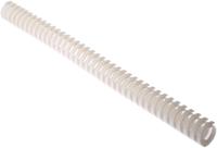 598-614 RS PRO White Slotted Flexible Panel Trunking - Flexible Slot, W30 mm x D30mm, L0.5m, Polypropylene