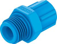 ck-38-pk-9-ku Festo CK Series Straight Fitting, G 3/8 Male to Push In 9 mm, Threaded-to-Tube Connection Style, 6468