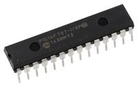pic16f737-isp Microchip PIC16F737-I/SP, 8 bit PIC, PIC16F Microcontroller, 64 MHz, 4000bit FLASH, 28-Pin SPDIP