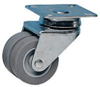 21831200 Guitel Hervieu Swivel Castor Wheel, 60kg Capacity, 50mm Wheel