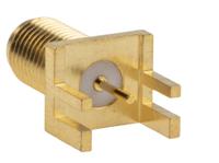 526-5779 RS PRO, Jack Edge Mount SMA Connector, 50Ω, Solder Termination, Straight Body