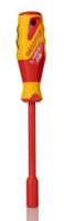 1747118 Gedore Hexagon Nut Driver, 8 mm Tip, VDE/1000V, 125 mm Blade, 245 mm Overall
