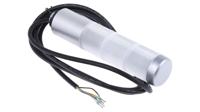 69931075 Werma Kompakt 37 Series Clear Buzzer Signal Tower, 3 Lights, 24 V, Base Mount, Tube
