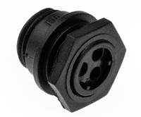 px041203s Bulgin Circular Connector, 3 Contacts, Front, Miniature Connector, Socket, Female, IP68, Buccaneer 400 Series