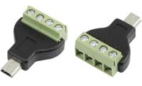 179-2870 RS PRO, Cable Mount, Plug Type Mini B USB Connector