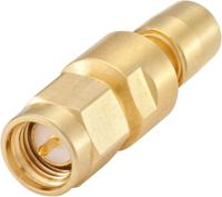 59k132-s00l5 Rosenberger Straight 50Ω RF Adapter SMB Socket to SMA Plug 4GHz