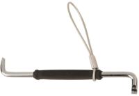 tah2047-08-4 Bahco Slotted Right Angle Screwdriver, 4 x 0.8 mm Tip, 15 mm Blade, 100 mm Overall