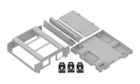 336-912 RS PRO DIN Rail Enclosure Enclosure Type, 89.2 x 89.2 x 32mm, ABS DIN Rail Enclosure