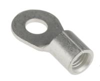 160013 TE Connectivity, SOLISTRAND Uninsulated Crimp Ring Terminal, M5 Stud Size, 6.6mm² to 10.5mm² Wire Size