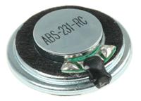 790-3975 RS PRO 32Ω 0.5W Miniature Speaker 23mm Dia. , 23 (Dia.) x 5.2mm
