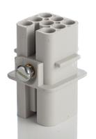 11250515 EPIC Heavy Duty Power Connector Insert, 10A, Female, H-D Series, 7 Contacts