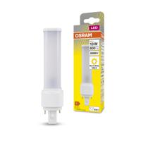 4058075558106 LEDVANCE DULUX G24d-1 LED Bulbs 6 W(13W), 3000K, Warm White, Tubular shape