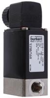 041037 Burkert Solenoid Valve , 3 Port, NO/NC, 24 V dc 1/4 in G, 6.35 mm