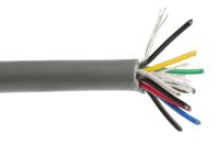 812-4687 RS PRO Data Cable, 5 Pairs, 10 Cores, 0.2 mm², Screened, 24 AWG, 100m, Tinned Copper Shield