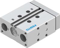 dfm-16-30-p-a-kf Festo Pneumatic Guided Cylinder - 170910, 16mm Bore, 30mm Stroke, DFM Series, Double Acting