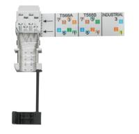 1963600000 Weidmuller Single-Port RJ45 Field Installation Plug, Cat6a, STP