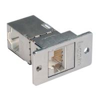 ecf504-sr6a L-Com ECF Series Single-Port RJ45 Ethernet Coupler, Cat6a, Shielded