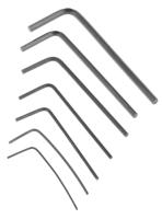 82hju7 Facom 7 piece L Shape Imperial Hex Key Set, 0.028 - 0.035 - 0.050 - 3/64 - 1/16 - 5/64 - 3/32