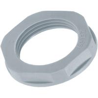 53119040 Lapp Grey Flame Retardant, Halogen Free Fibreglass PA Cable Gland Locknut, M32 Thread, IP68