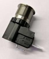 175-8517 RS PRO Push Button Switch, Latching, Panel Mount, 19.1mm Cutout, SPST, 250 / 125V ac, IP67