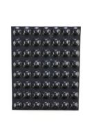 sj5003 3M Hemispherical PUR Self Adhesive Feet, 11.2mm diameter x 5mm height