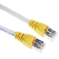 l00002a0120 Telegartner, 3m Cat6a, Grey RJ45 to Male RJ45 Male, S/FTP Shielded, Terminated LSZH Sheath
